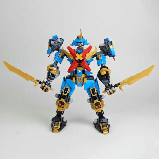 MOC Building Block Set: Ninjago MOC Samurai X MECH 60010