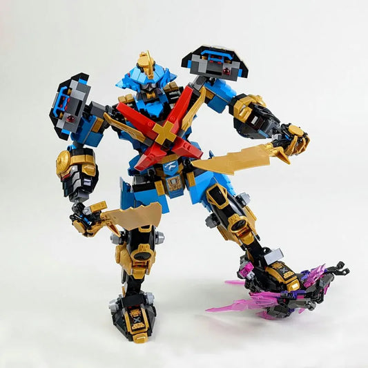 MOC Building Block Set: Ninjago MOC Samurai X MECH 60010