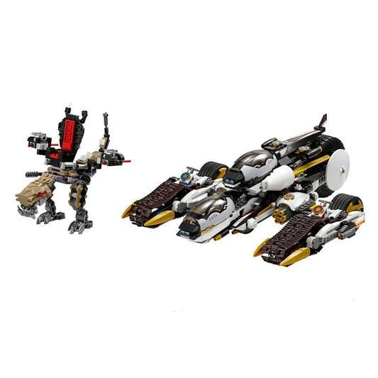 MOC Building Block Set: Ninjago Ultra Stealth Raider MOC 06038, Model 06038 / 10529