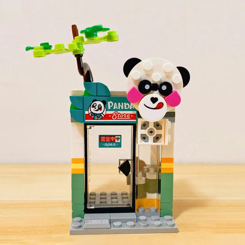 MOC Building Block Set: MOC 86999 Monkie Kid The City of Lanterns