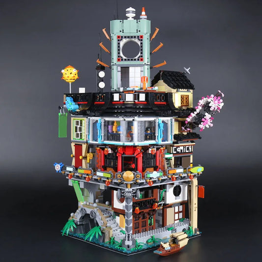 MOC Building Block Set: Ninjago City MOC 06066
