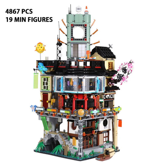 MOC Building Block Set: Ninjago City MOC 06066
