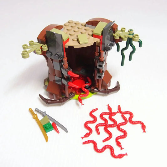 MOC Building Block Set: Ninjago Dawn of Iron Doom MOC 06042, Model 06042 / 8801