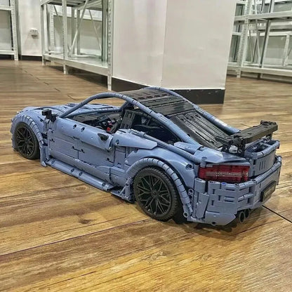 MOC Motorized Building Block Set: C005 Benz C63 AMG Racing Concept Car