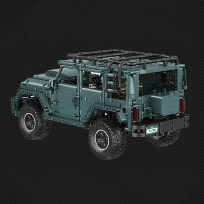MOC Motorized Building Block Set: C009 RC Concept RY300 Off Road Vehicle SUV, Model C009PF