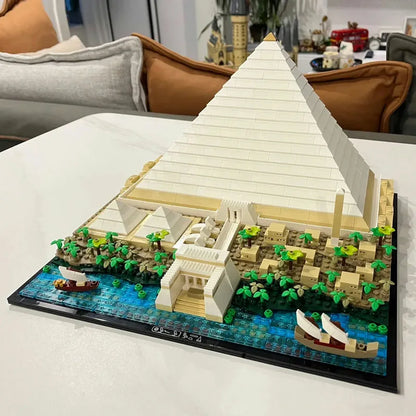 MOC Building Block Set: The Great Pyramid of Giza, Model 6111