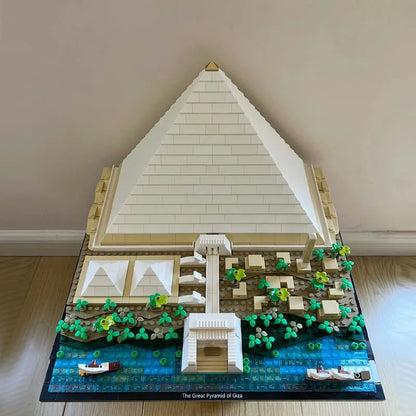 MOC Building Block Set: The Great Pyramid of Giza, Model 6111