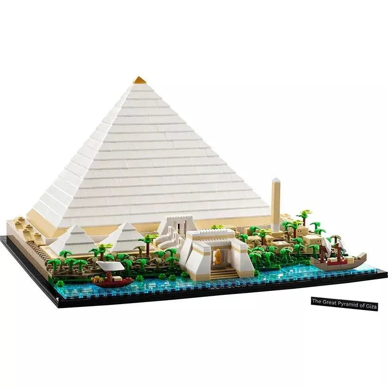 MOC Building Block Set: The Great Pyramid of Giza, Model 6111