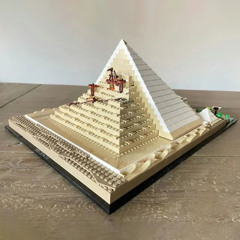 MOC Building Block Set: The Great Pyramid of Giza, Model 6111