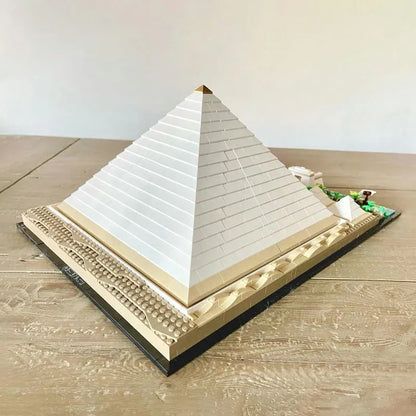 MOC Building Block Set: The Great Pyramid of Giza, Model 6111