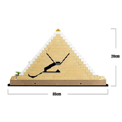MOC Building Block Set: The Great Pyramid of Giza, Model 6111
