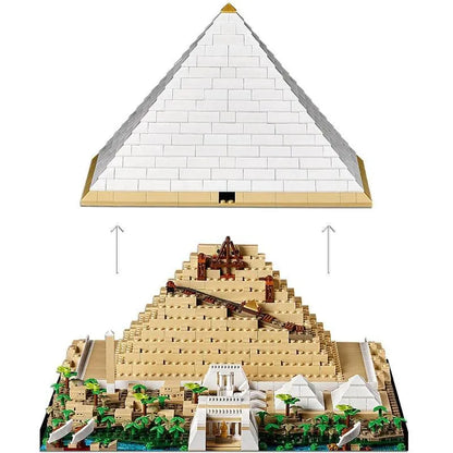 MOC Building Block Set: The Great Pyramid of Giza, Model 6111