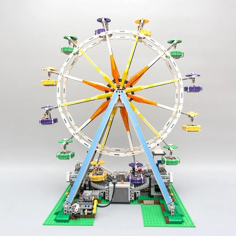MOC Building Block Set: 15012 Motorized Ferris Wheel
