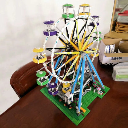 MOC Building Block Set: 15012 Motorized Ferris Wheel
