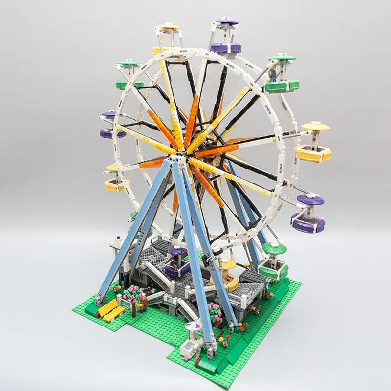MOC Building Block Set: 15012 Motorized Ferris Wheel
