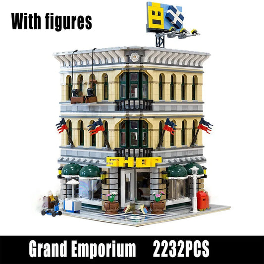 MOC Building Block Set: Street Expert Grand Emporium 15005