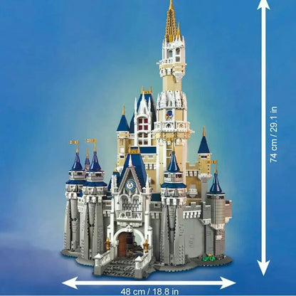 MOC Building Block Set: Girl Princess Fairytale Castle, Model 16008