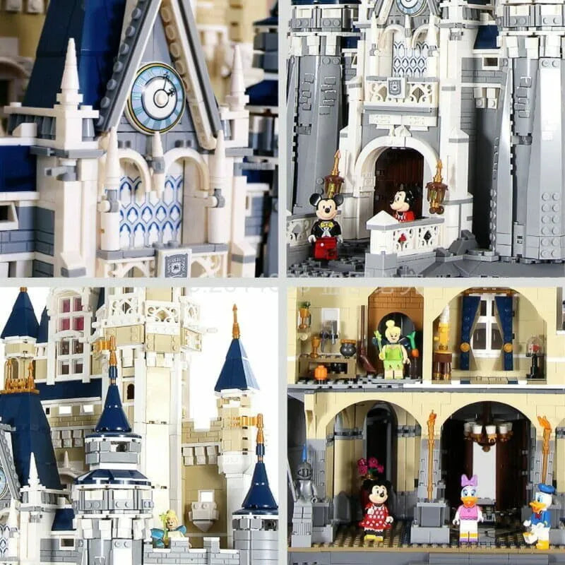 MOC Building Block Set: Girl Princess Fairytale Castle, Model 16008