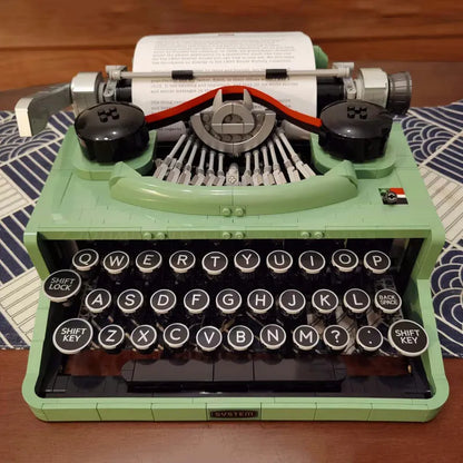MOC Building Block Set: Retro Typewriter 66886