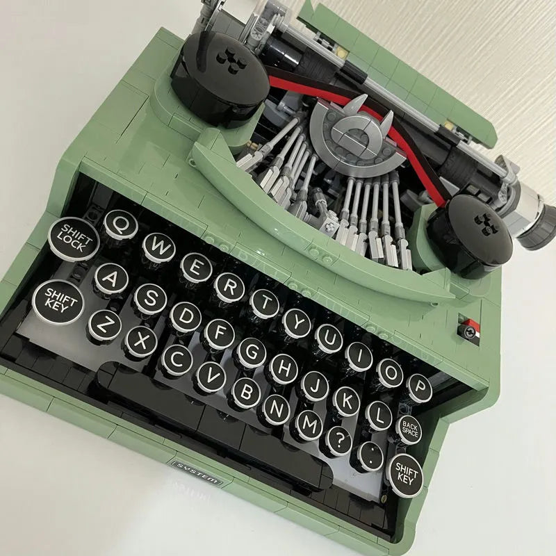 MOC Building Block Set: Retro Typewriter 66886