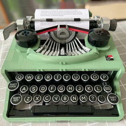 MOC Building Block Set: Retro Typewriter 66886