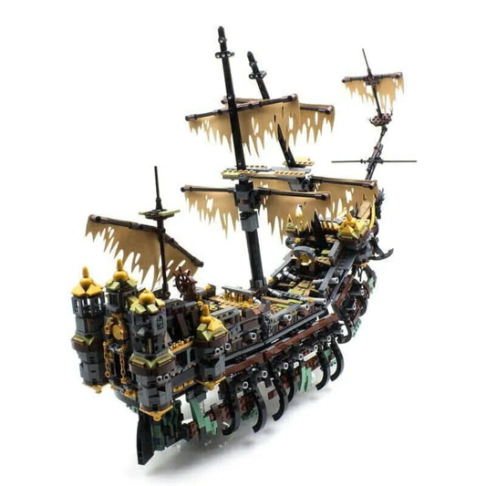 MOC Building Block Set: Movie MOC Silent Mary Pirate Ship 16042