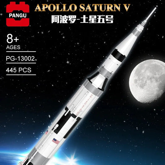 MOC Building Block Set: Apollo Saturn V Space Rocket PG13002