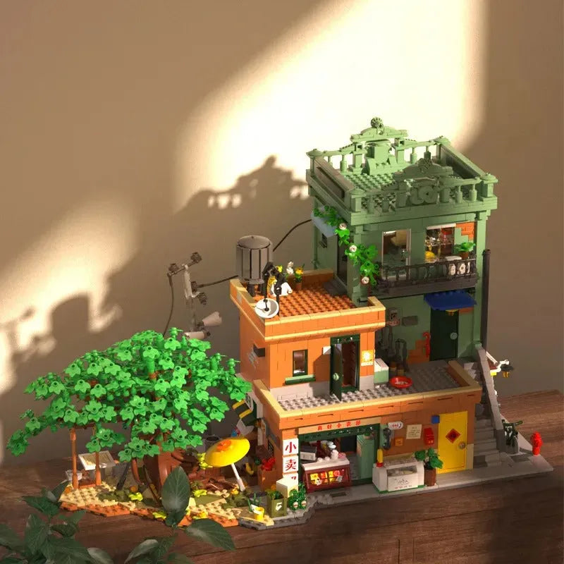 MOC Building Block Set: 8090 Times House, Model 516951