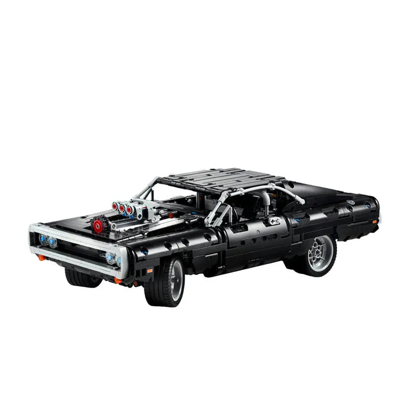 MOC Building Block Set: Dom's Chargers Super Racing Car, Model 42111