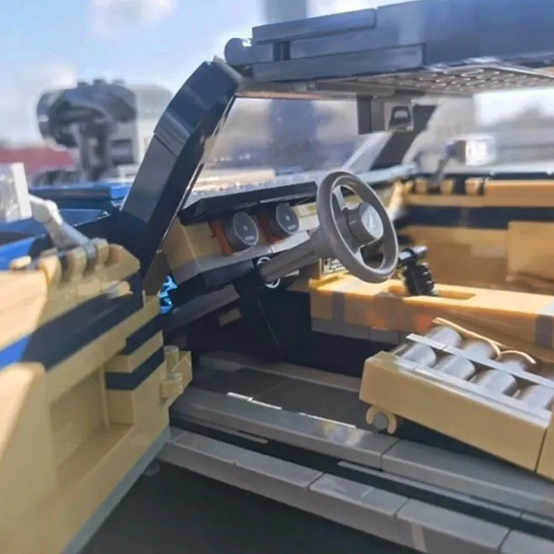 MOC Building Block Set: 21047 Mustang Car