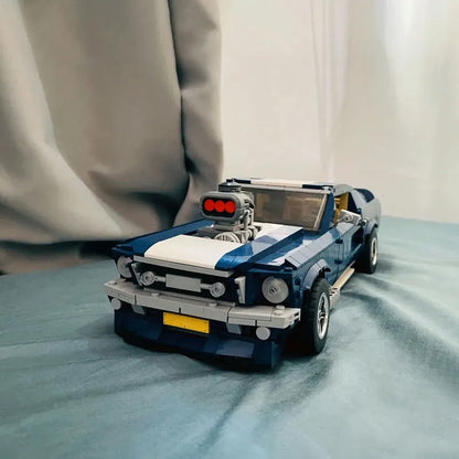 MOC Building Block Set: 21047 Mustang Car