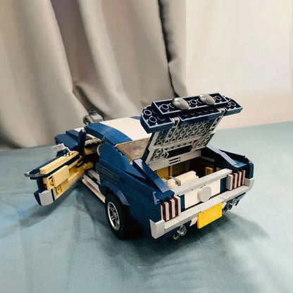 MOC Building Block Set: 21047 Mustang Car