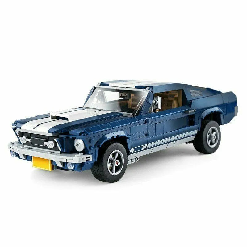 MOC Building Block Set: 21047 Mustang Car