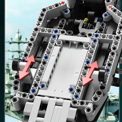 MOC Building Block Set: Boeing Bell V22 Osprey, Model PG13004