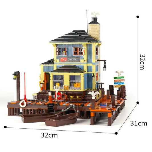 MOC Building Block Set: Dive Shop, Model PG12001