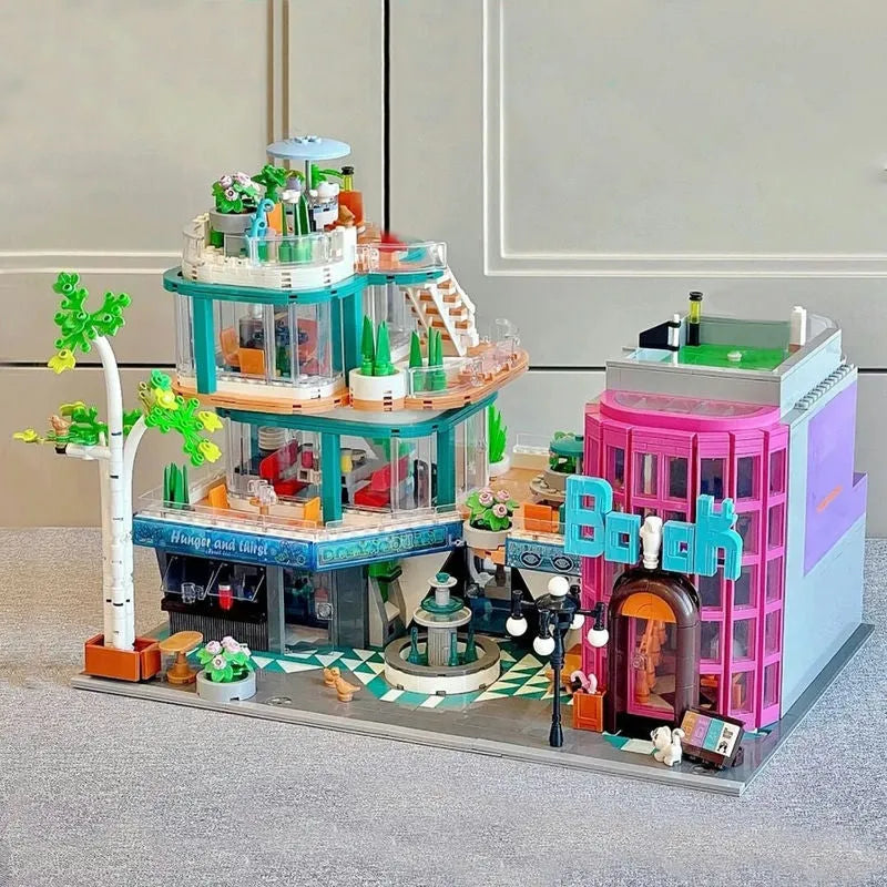 MOC Building Block Set: Fantasy Plaza, Model KB10507
