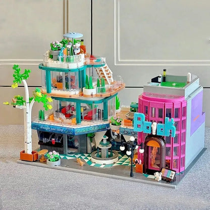 MOC Building Block Set: Fantasy Plaza, Model KB10507