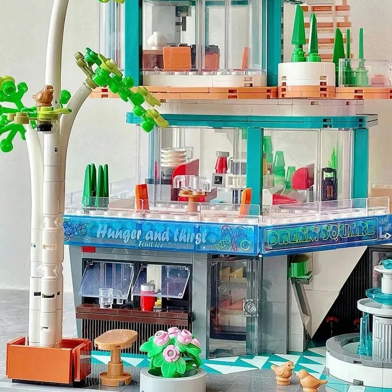 MOC Building Block Set: Fantasy Plaza, Model KB10507