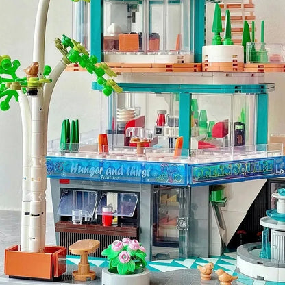 MOC Building Block Set: Fantasy Plaza, Model KB10507