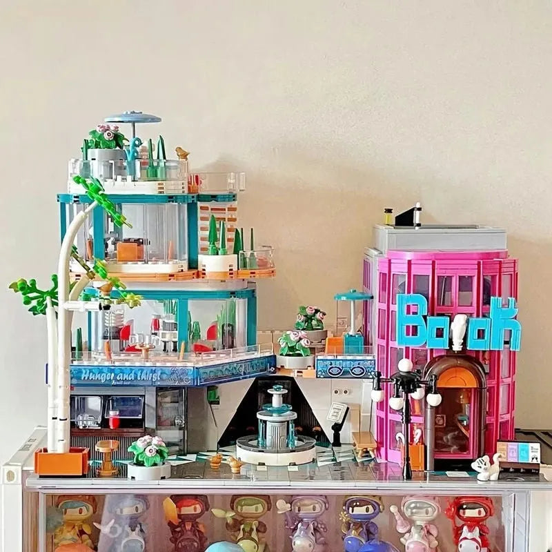 MOC Building Block Set: Fantasy Plaza, Model KB10507
