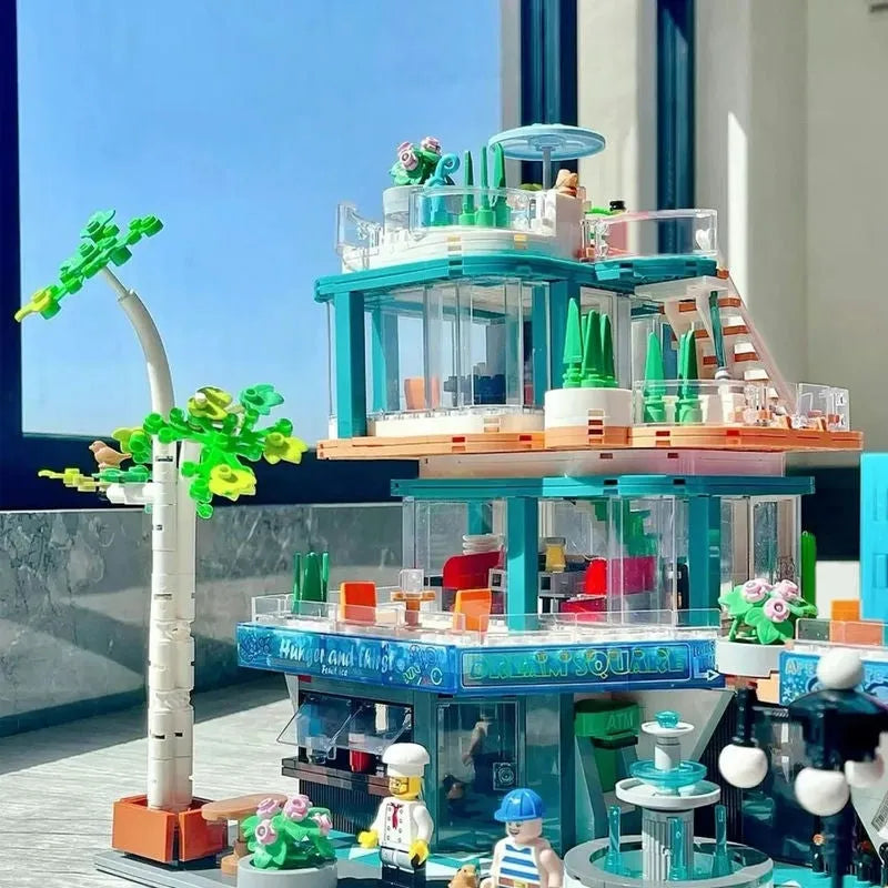 MOC Building Block Set: Fantasy Plaza, Model KB10507