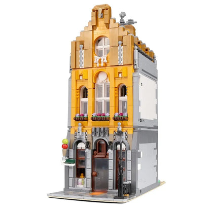 MOC Building Block Set: Ice Cream Shop, Model 10003