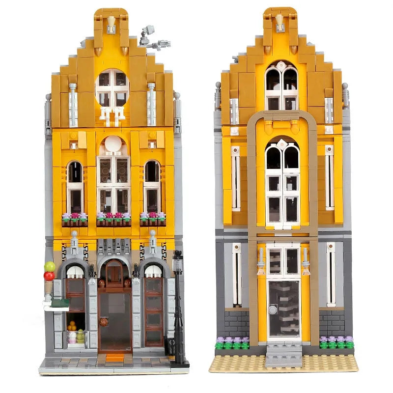 MOC Building Block Set: Ice Cream Shop, Model 10003