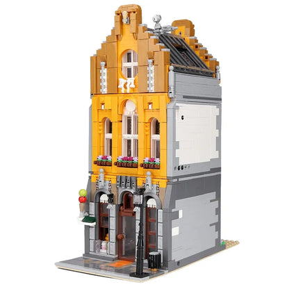 MOC Building Block Set: Ice Cream Shop, Model 10003