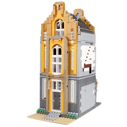 MOC Building Block Set: Ice Cream Shop, Model 10003