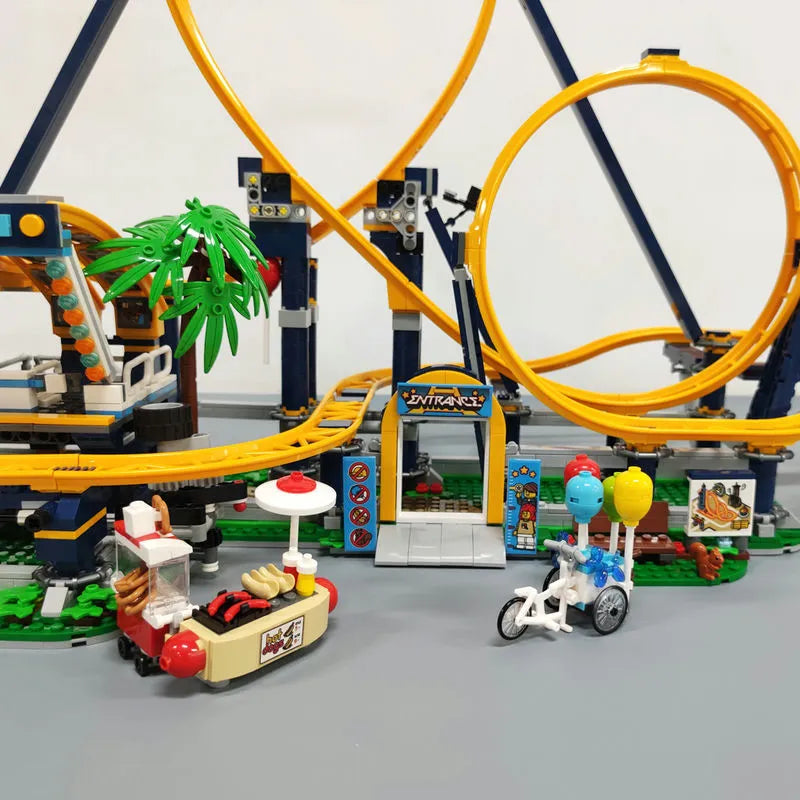 MOC Building Block Set: Loop Roller Coaster 13003, Model 13003 / 66503