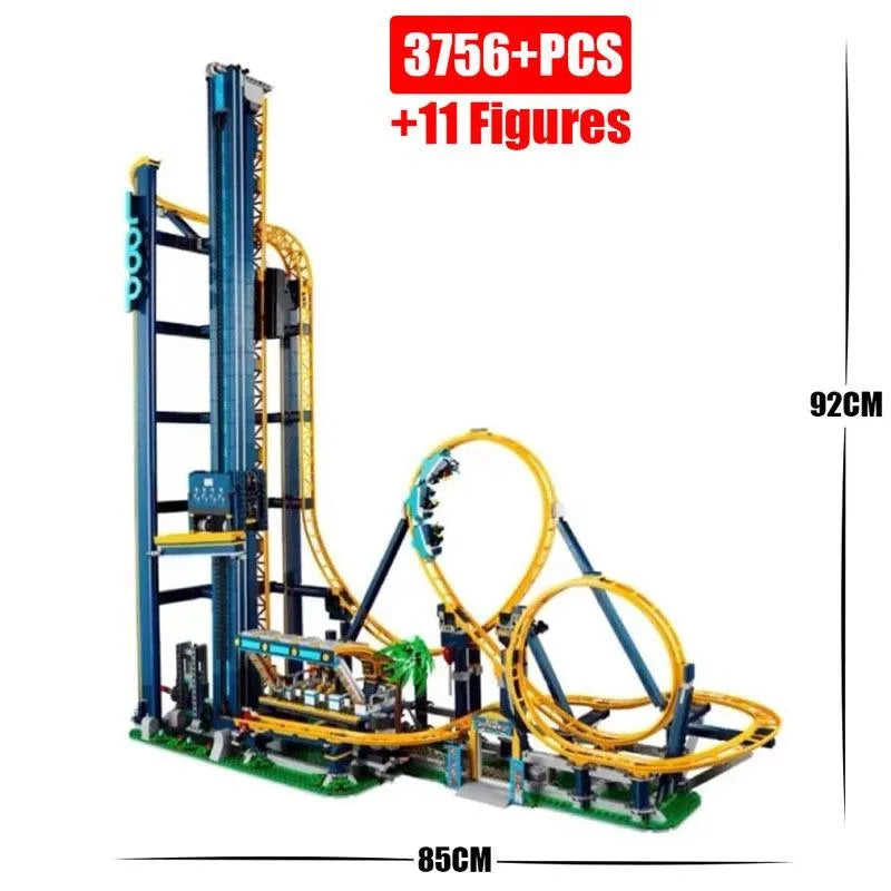 MOC Building Block Set: Loop Roller Coaster 13003, Model 13003 / 66503