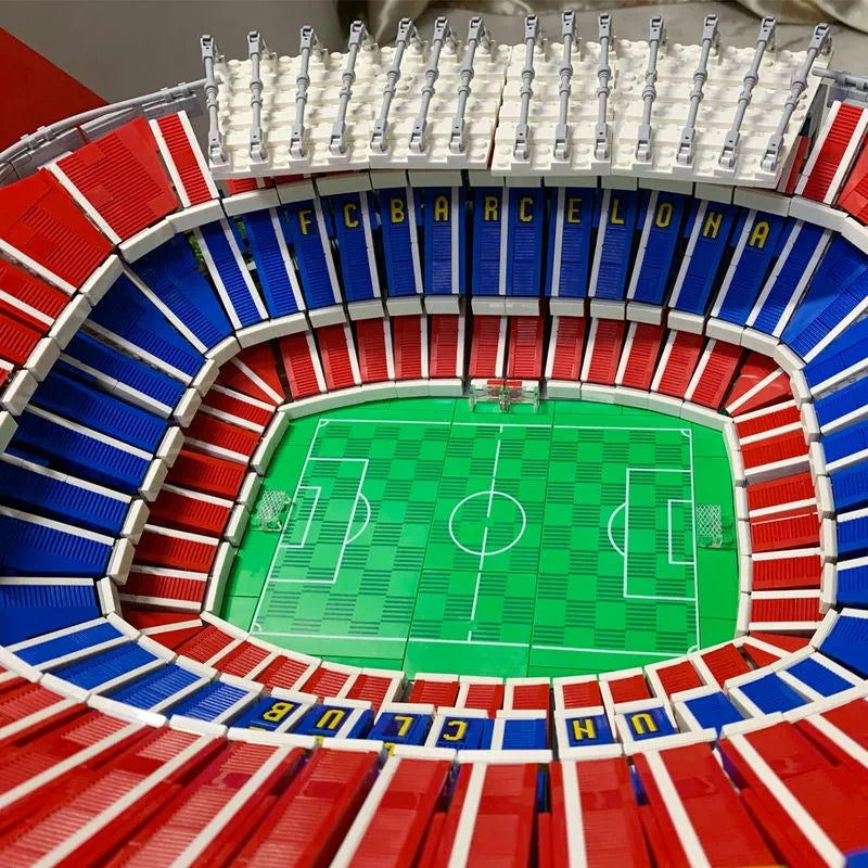 MOC Building Block Set: FC Barcelona Football Stadium, Model 65001