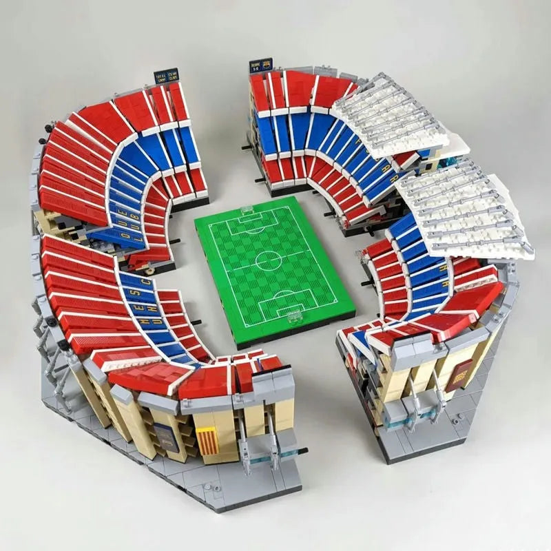 MOC Building Block Set: FC Barcelona Football Stadium, Model 65001
