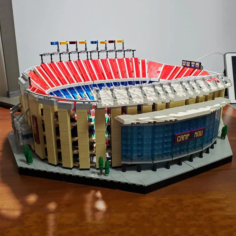 MOC Building Block Set: FC Barcelona Football Stadium, Model 65001